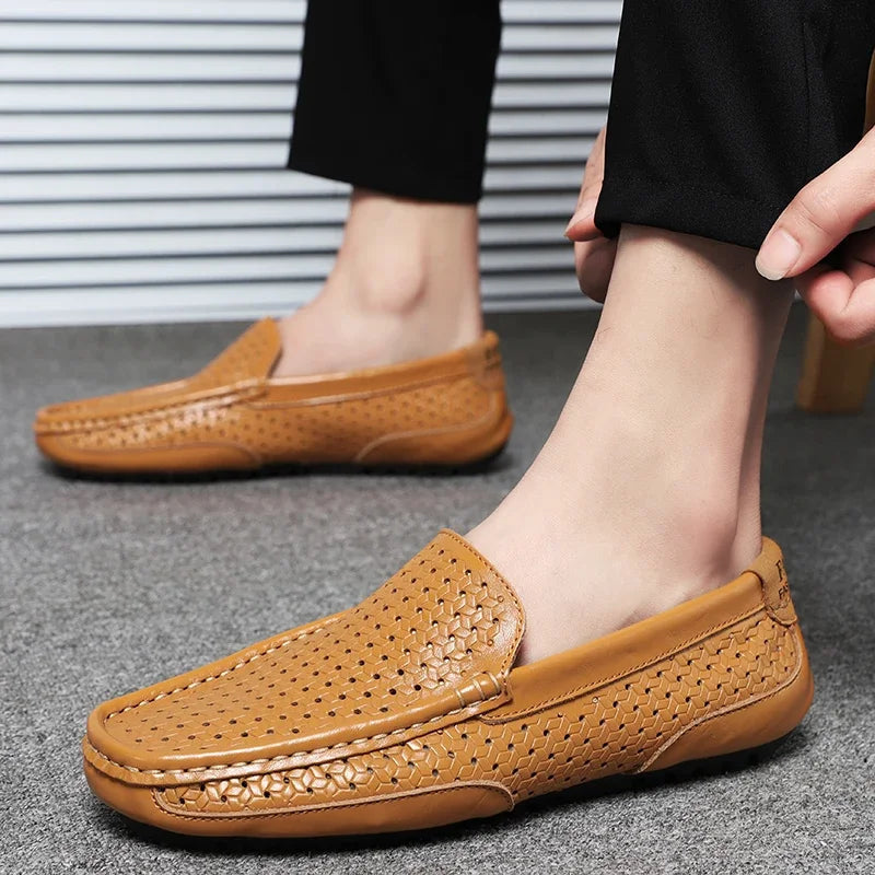 Aania - Mocassins de Couro