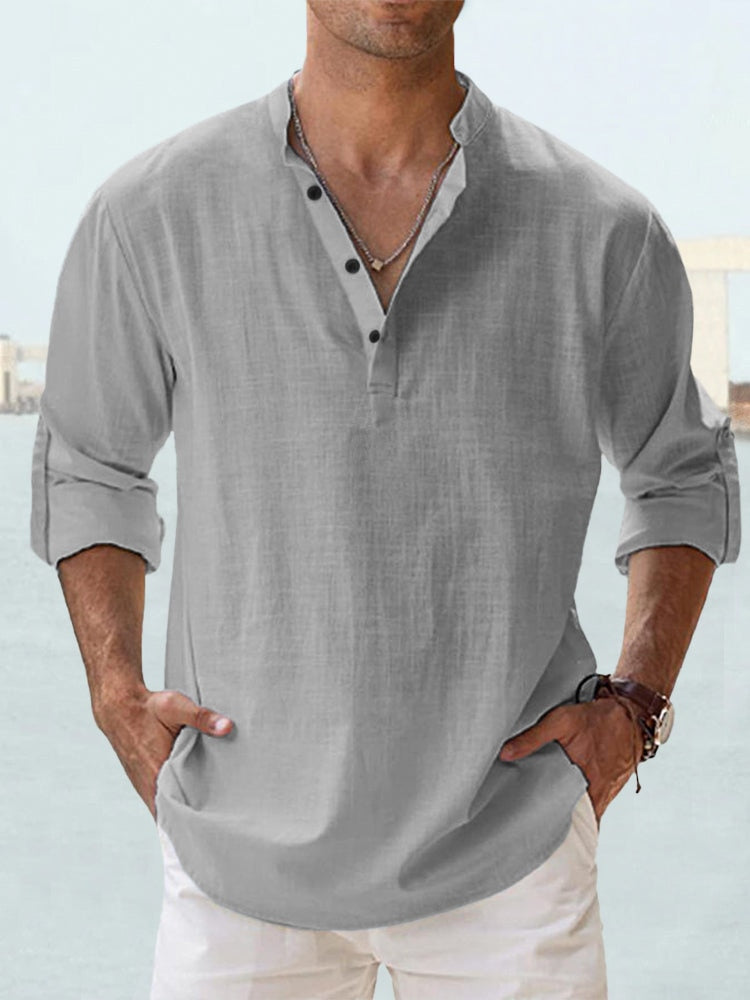 Leon - Camisa de Linho Respirável