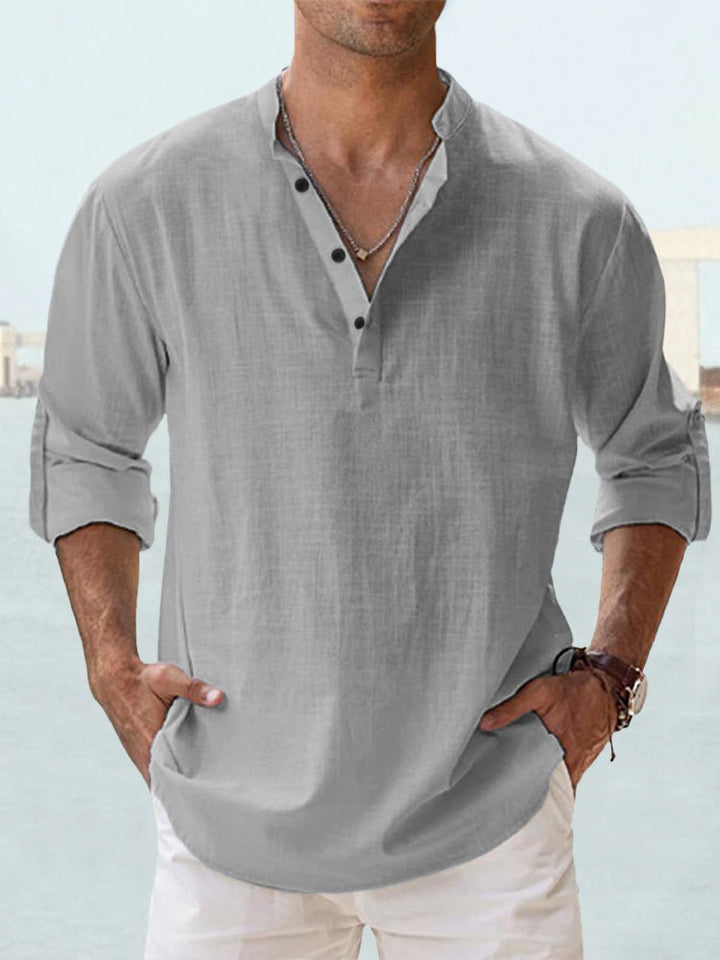Leon - Camisa de Linho Respirável