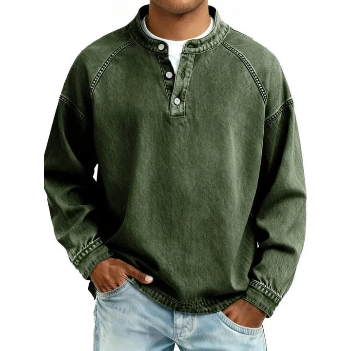 Stuart - Camisa Vintage Com Botão