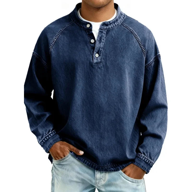 Stuart - Camisa Vintage Com Botão