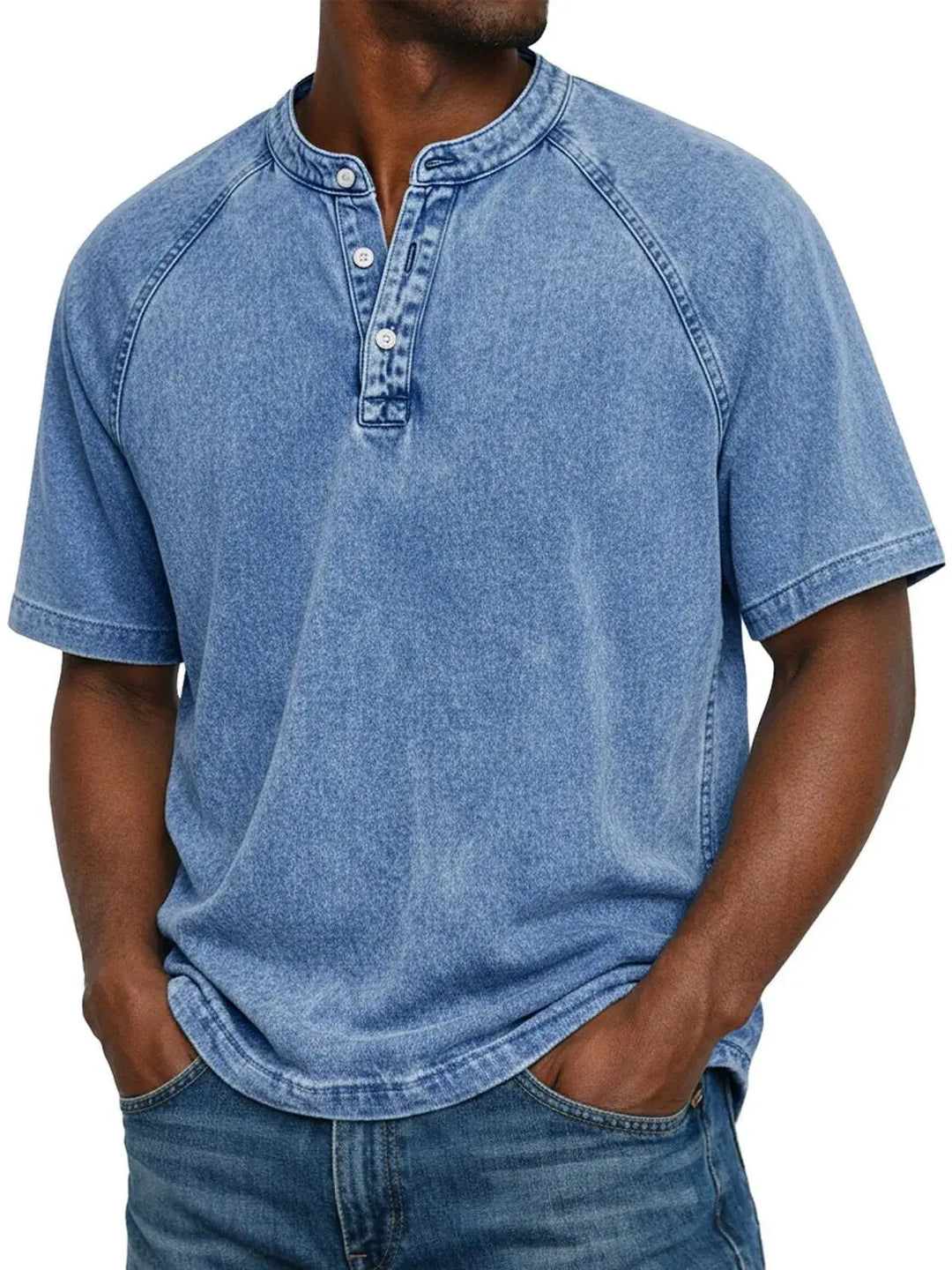Esarot - Camisa Vintage Com Botões