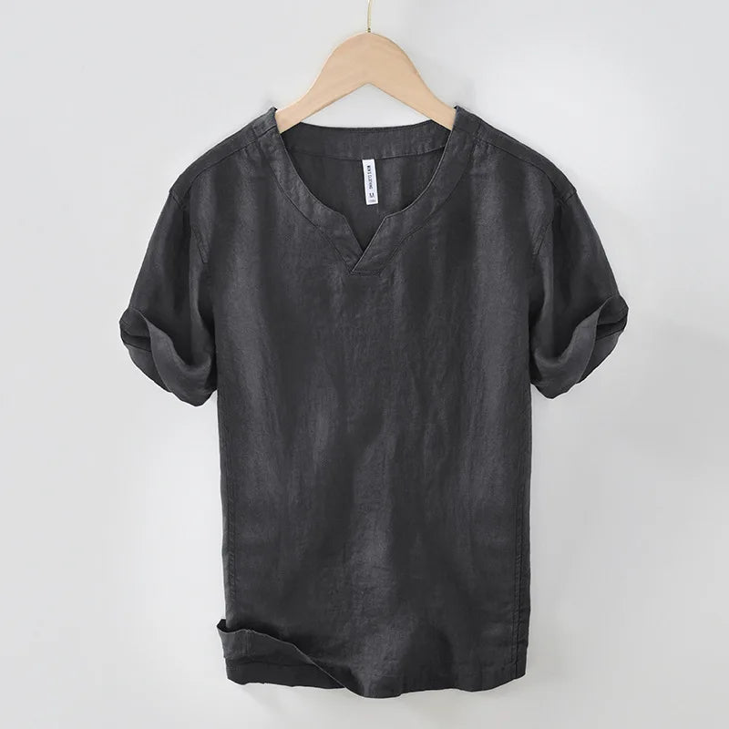 Lech - Camisa De Verão Em Linho