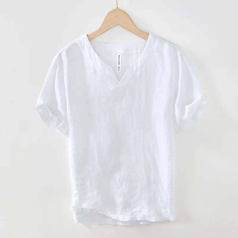 Lech - Camisa De Verão Em Linho