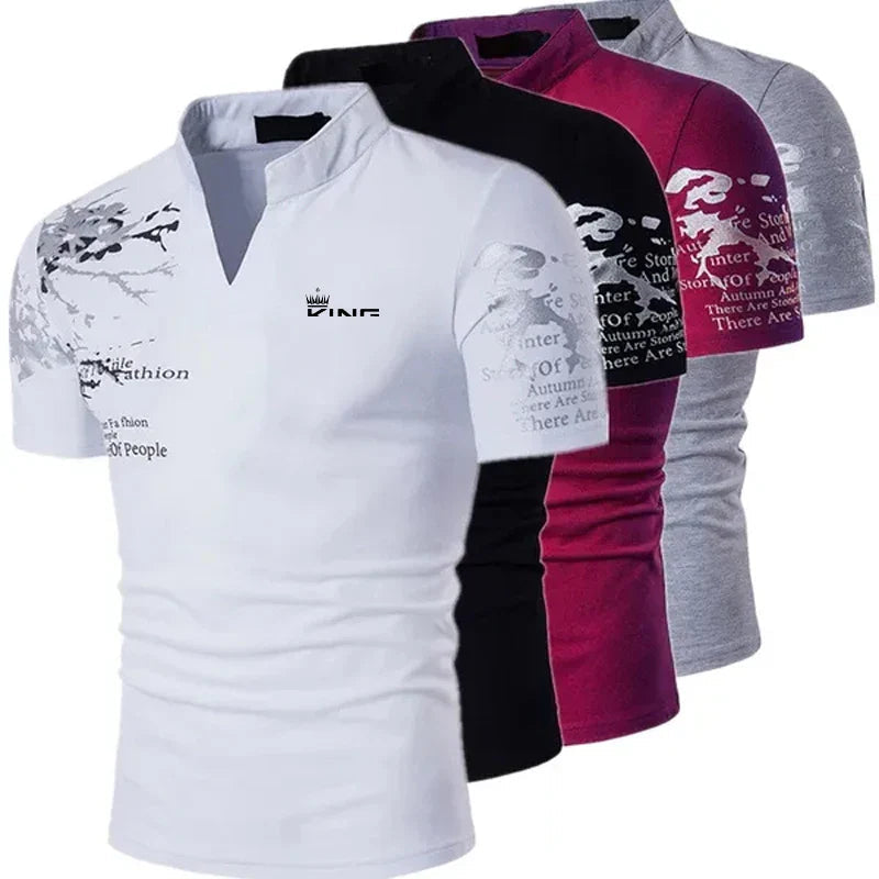 Dorsey - Camisa polo de Manga Curta com Corte Regular
