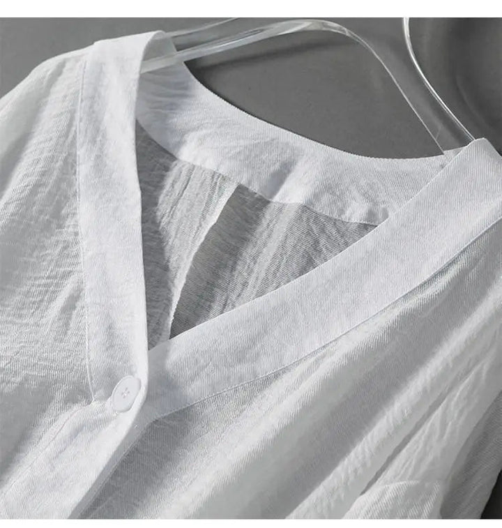 Comatize - Blusa De Linho Respirável