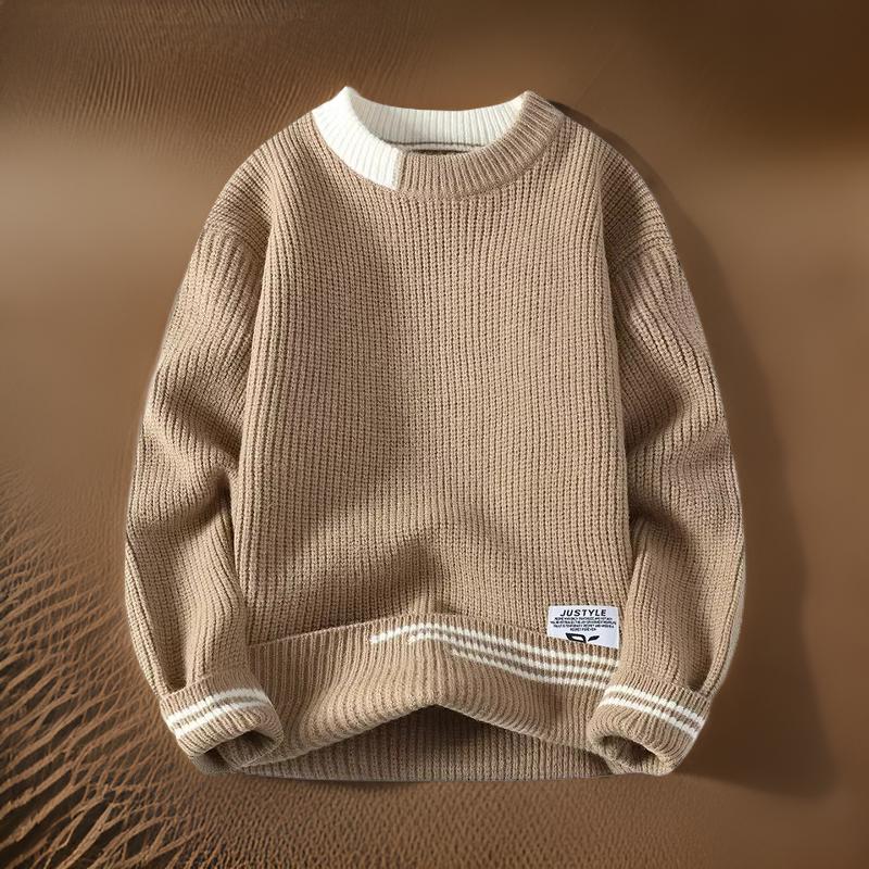 Brent - Camisola De Malha Com Gola Redonda