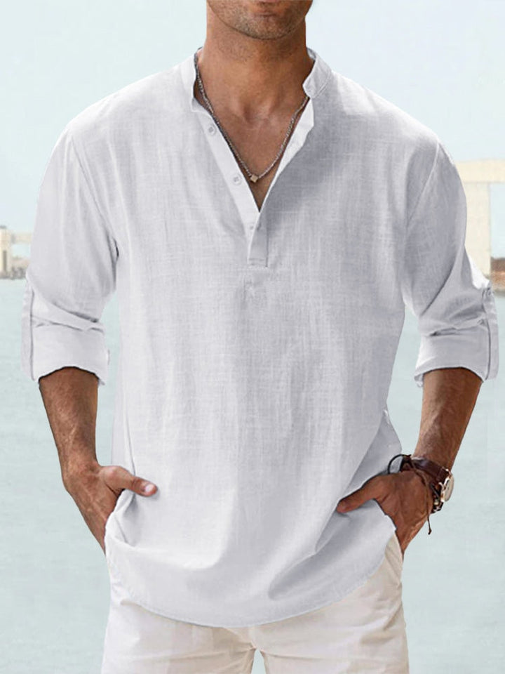 Leon - Camisa de Linho Respirável
