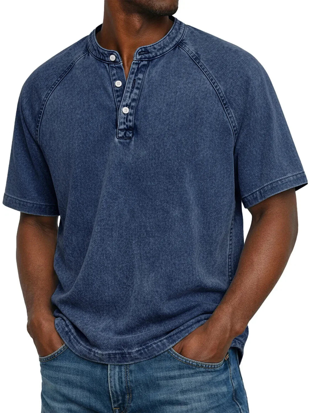 Esarot - Camisa Vintage Com Botões