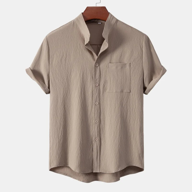 Madsen - Camisa Casual De Manga Curta