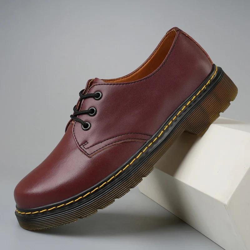 Nyklas - Sapatos Derby Com Atacadores e Costura Contrastante na Sola