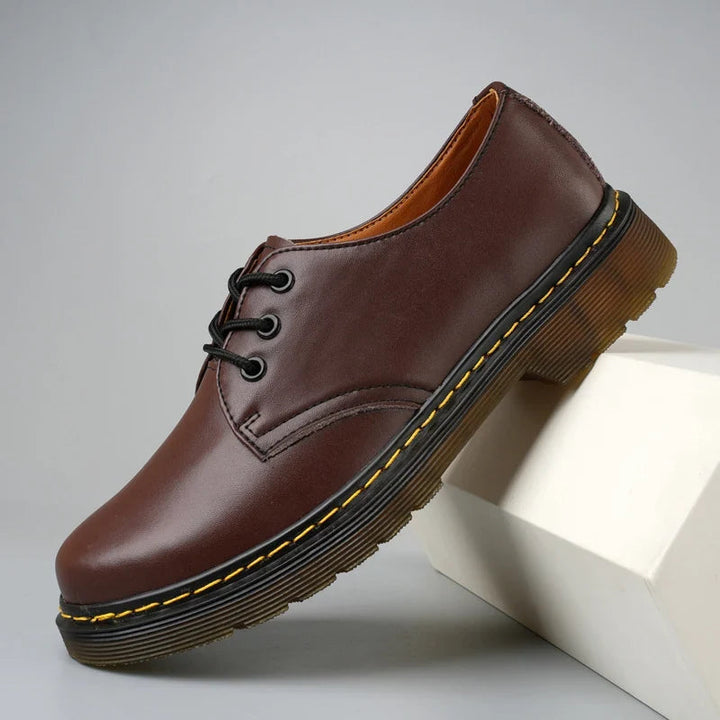 Nyklas - Sapatos Derby Com Atacadores e Costura Contrastante na Sola