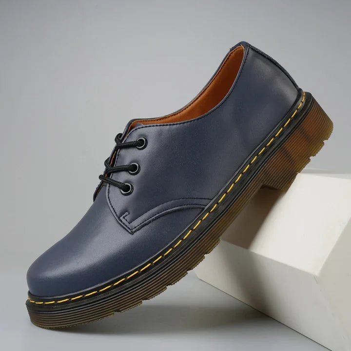 Nyklas - Sapatos Derby Com Atacadores e Costura Contrastante na Sola