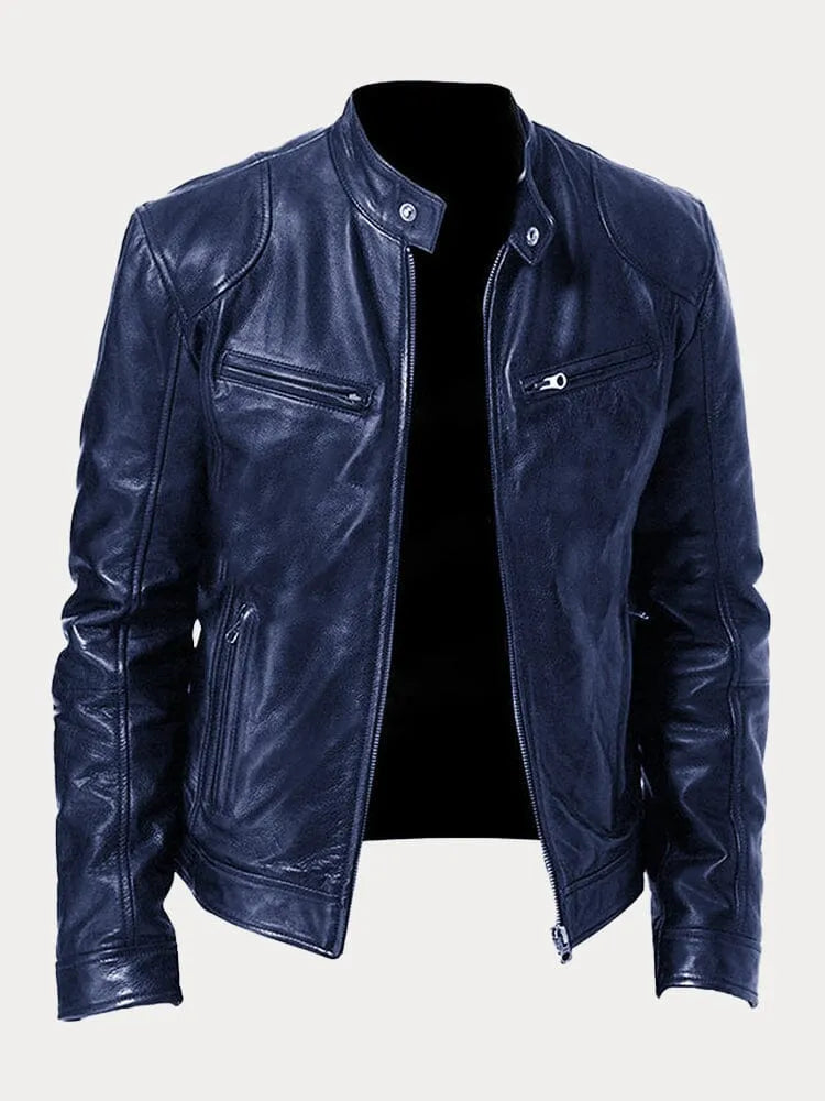 Chiron - Casaco de Couro Casual