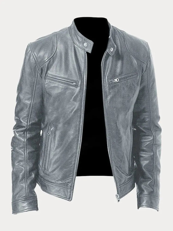 Chiron - Casaco de Couro Casual