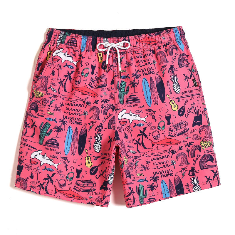 Tobey - Calções De Praia Com Estampado Tropical