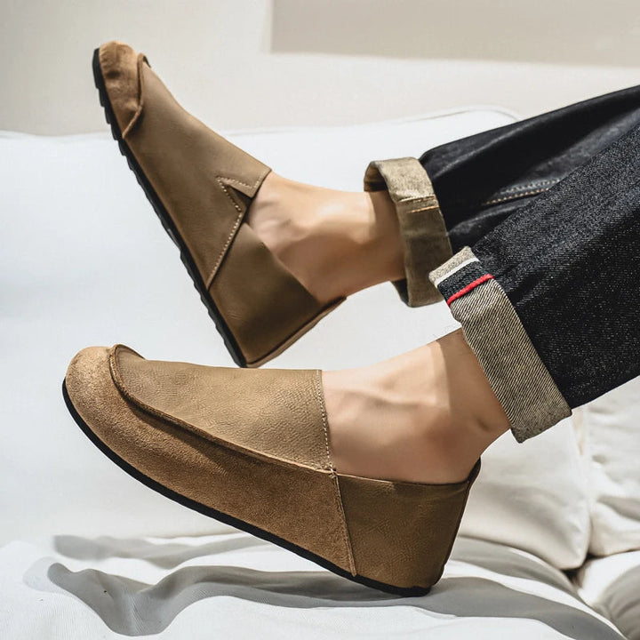 Hersch - Sapatos De Couro Confortáveis