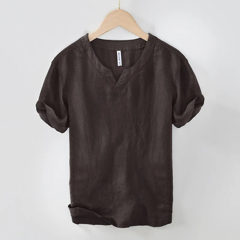 Lech - Camisa De Verão Em Linho