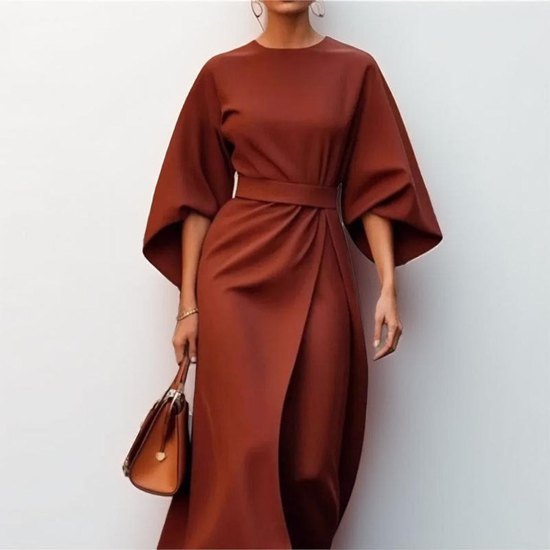 Minoli - Vestido Maxi Com Mangas Kimono