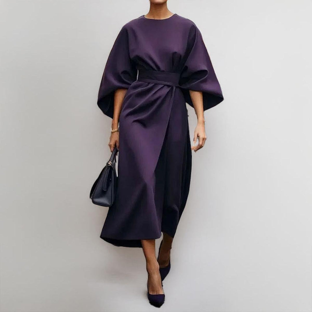 Minoli - Vestido Maxi Com Mangas Kimono