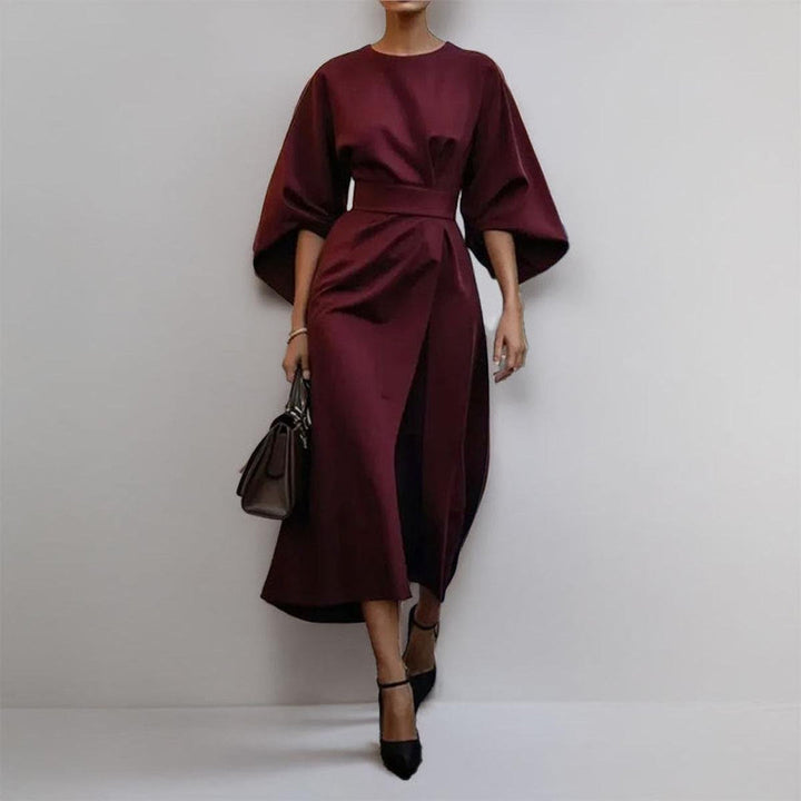 Minoli - Vestido Maxi Com Mangas Kimono