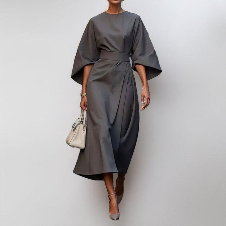 Minoli - Vestido Maxi Com Mangas Kimono