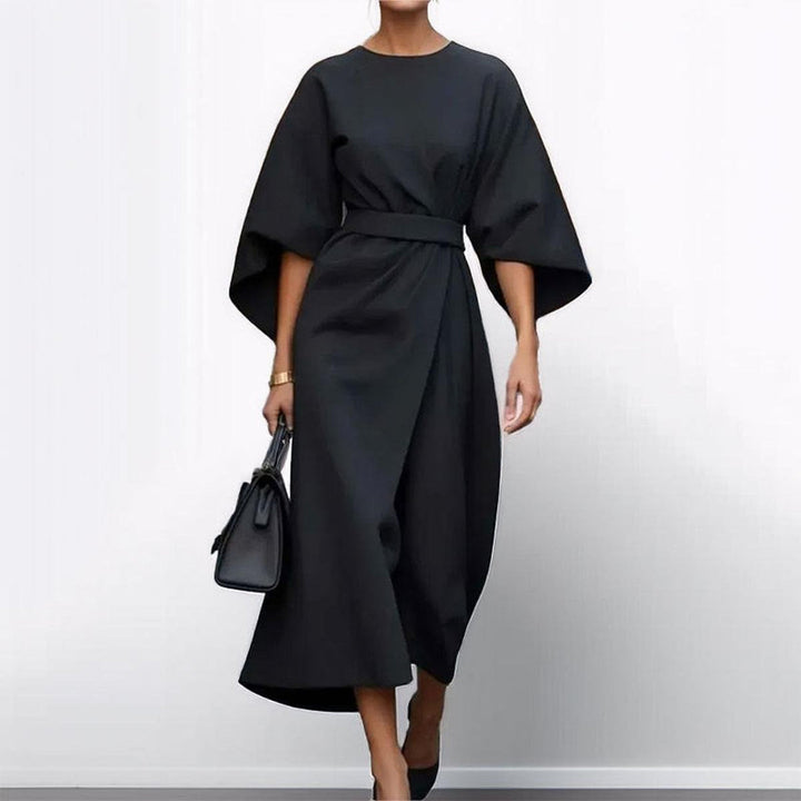 Minoli - Vestido Maxi Com Mangas Kimono