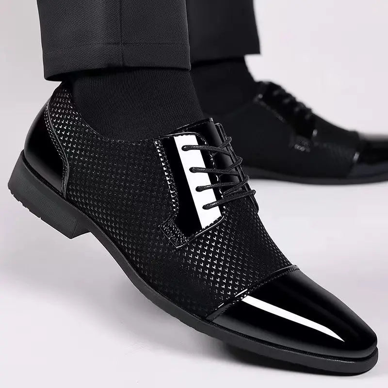 Dernard - Sapatos De Couro Com Atacadores