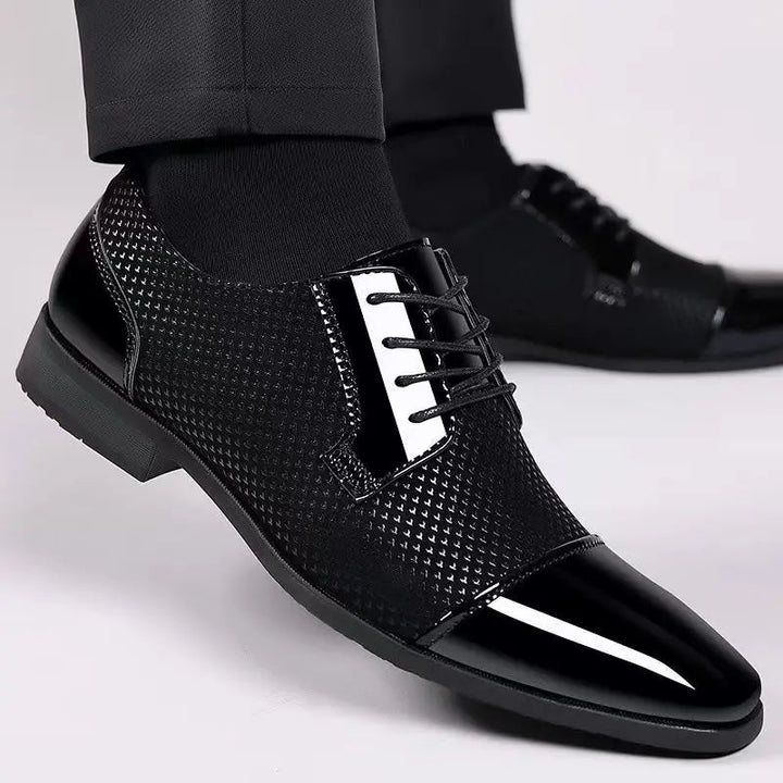 Dernard - Sapatos De Couro Com Atacadores
