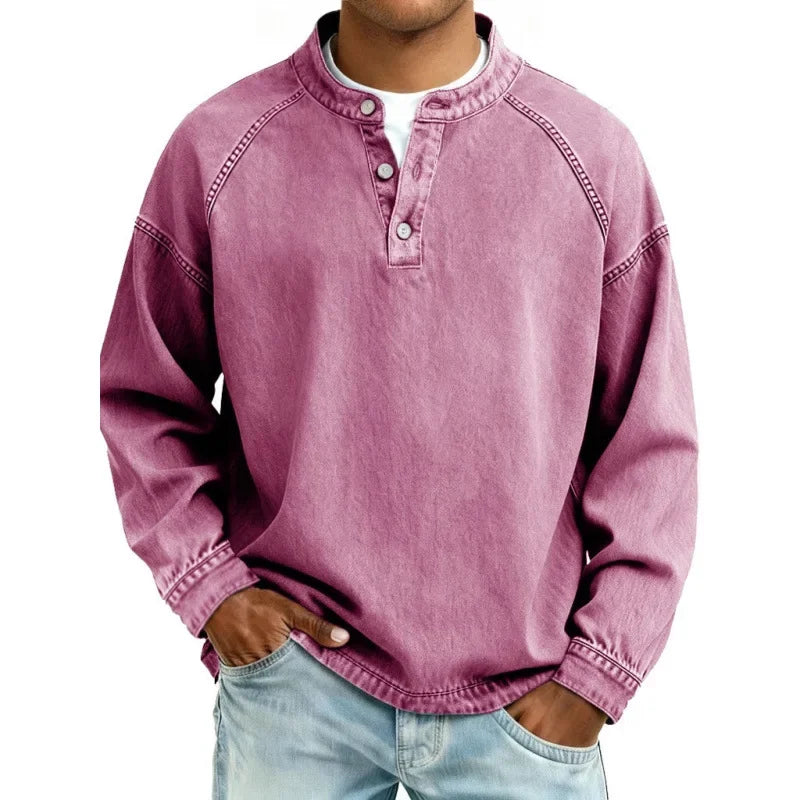 Stuart - Camisa Vintage Com Botão