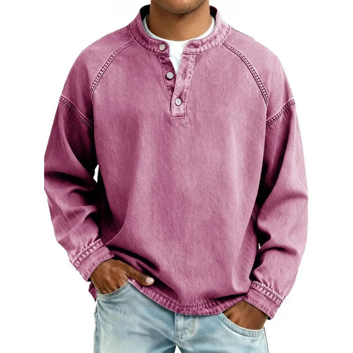Stuart - Camisa Vintage Com Botão