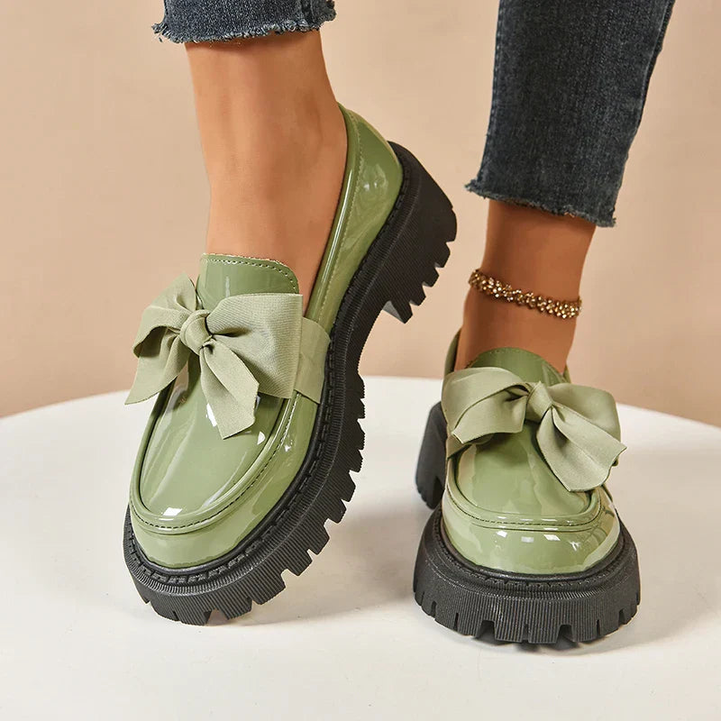 Batya - Sapatos Elegantes Antiderrapantes com laço