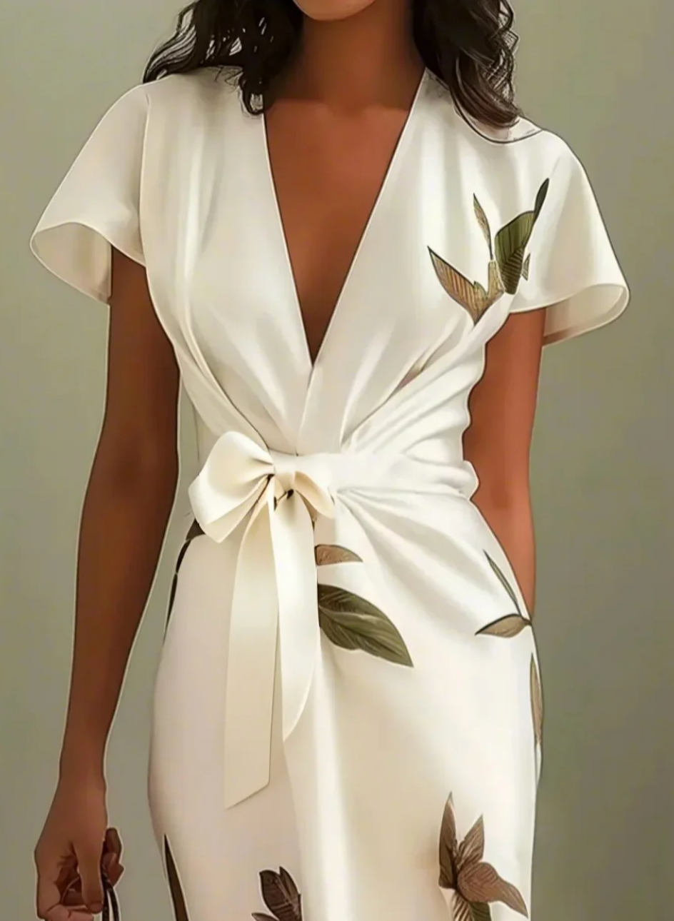 Beverly - Vestido Cruzado Elegante