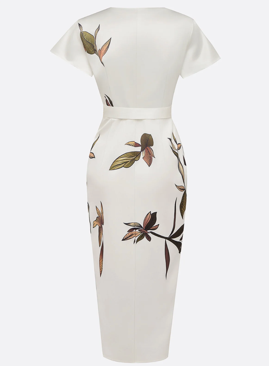 Beverly - Vestido Cruzado Elegante