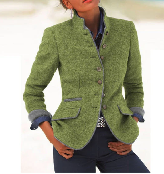 Nysha - Blazer Heritage Com Gola De Pé