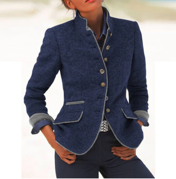 Nysha - Blazer Heritage Com Gola De Pé