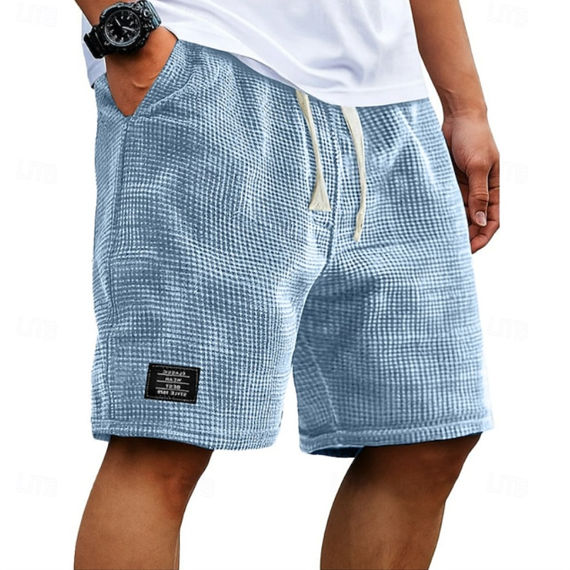 Jerick - Calções Com Textura De Waffle