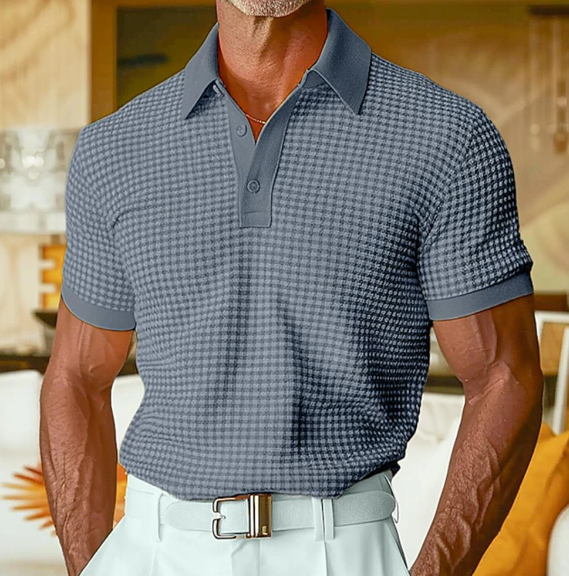 Neyton - Camisa Polo Xadrez