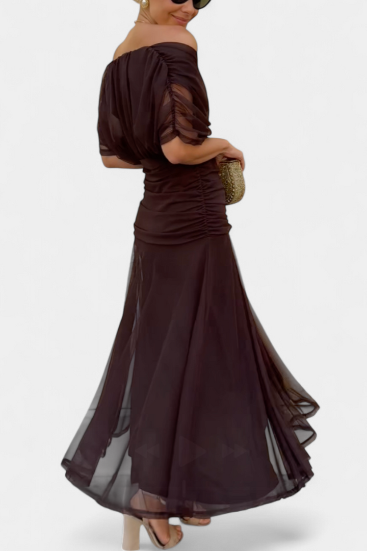 Lordanka - Vestido Comprido Com Decote Em V e Padrão Floral