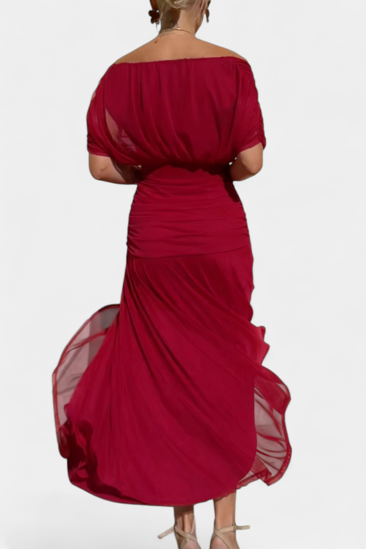 Lordanka - Vestido Comprido Com Decote Em V e Padrão Floral