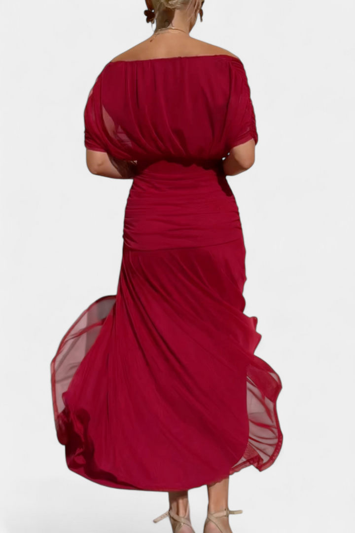 Lordanka - Vestido Comprido Com Decote Em V e Padrão Floral