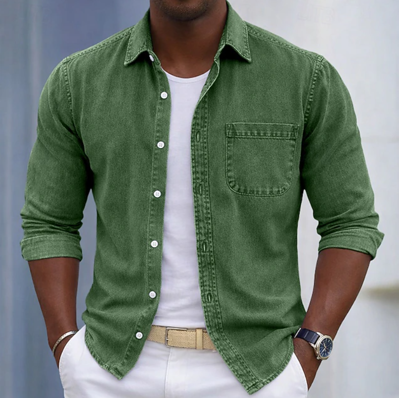 Kaick - Camisa De Manga Comprida Com Botões