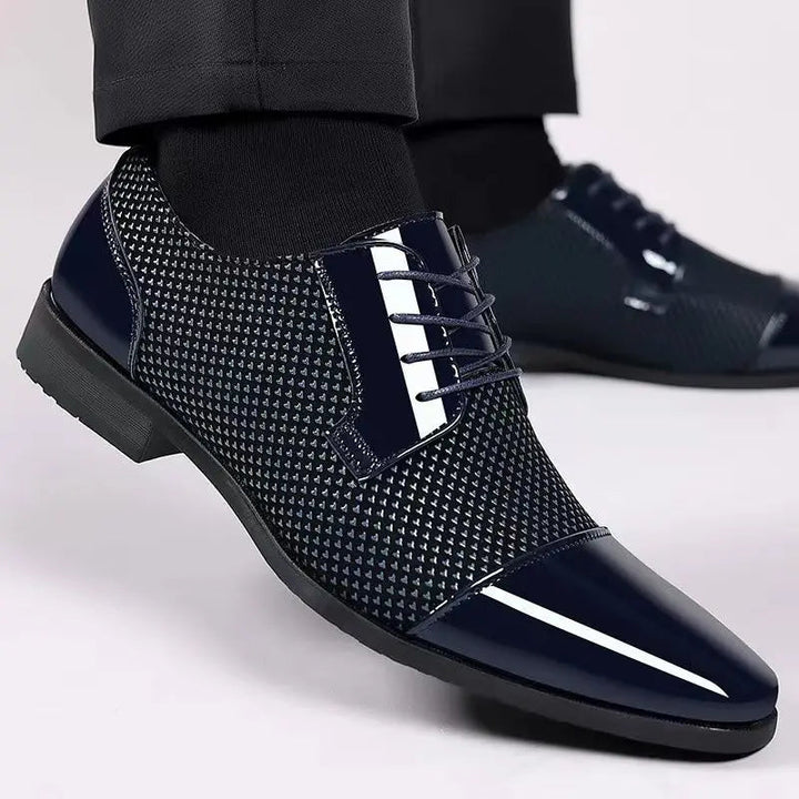 Dernard - Sapatos De Couro Com Atacadores