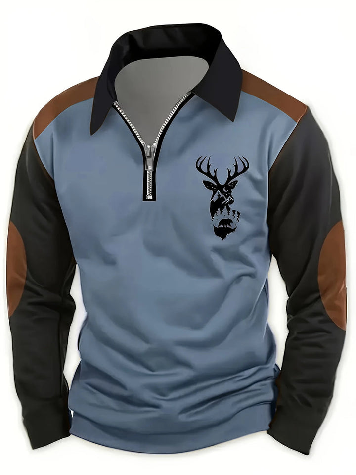 Lymann - Camisa De Manga Comprida Com Motivo De Veado