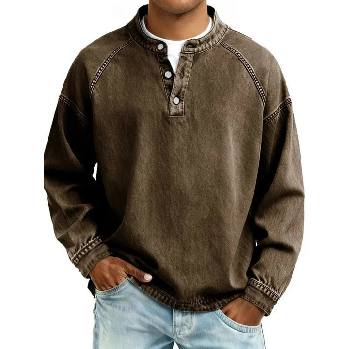 Stuart - Camisa Vintage Com Botão