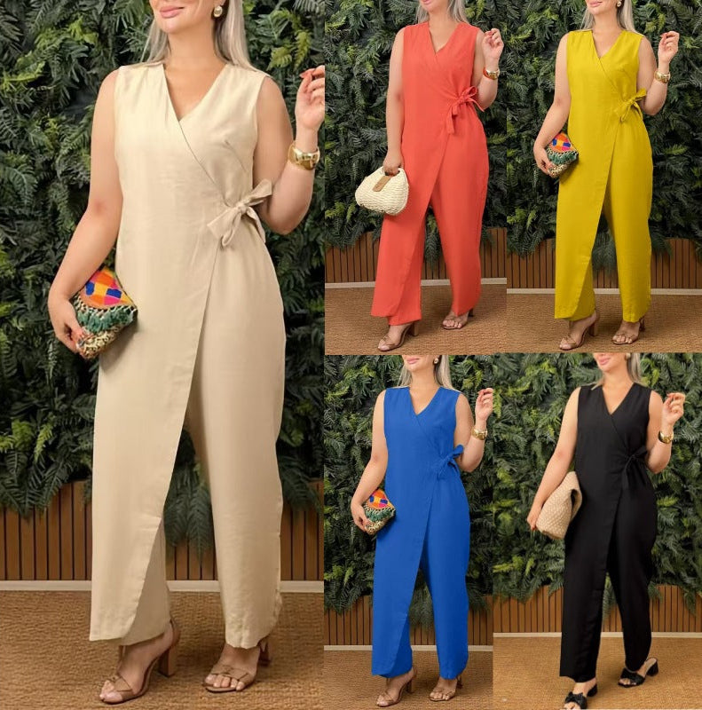 Betsy - Macacão Elegante Sem Mangas