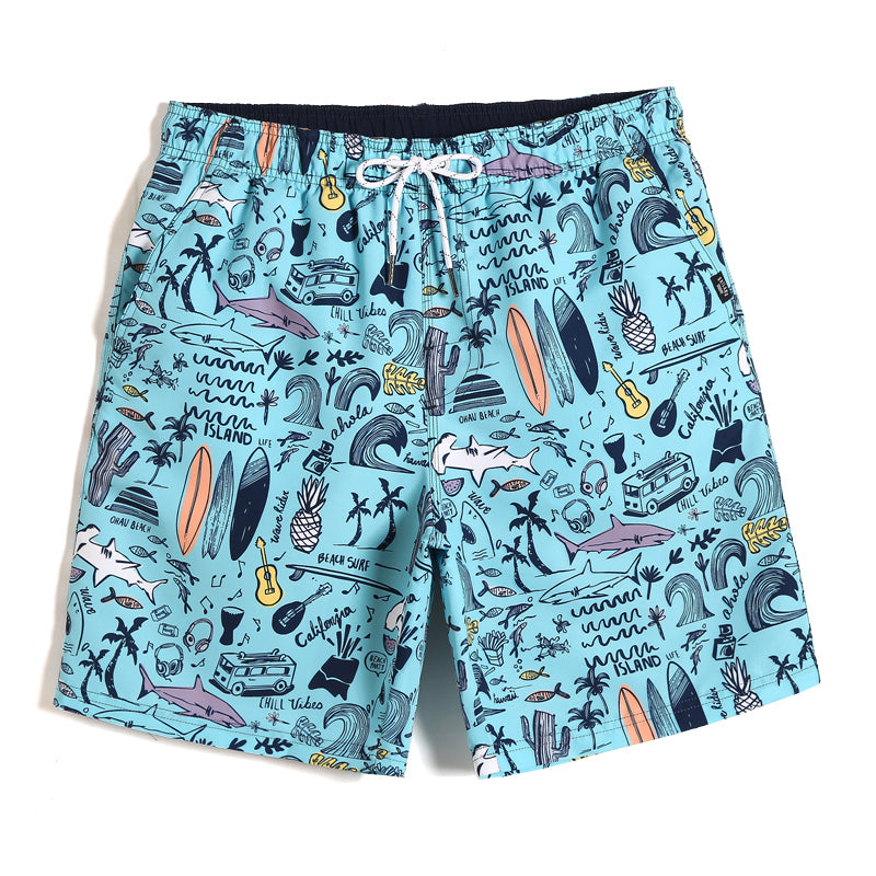 Tobey - Calções De Praia Com Estampado Tropical