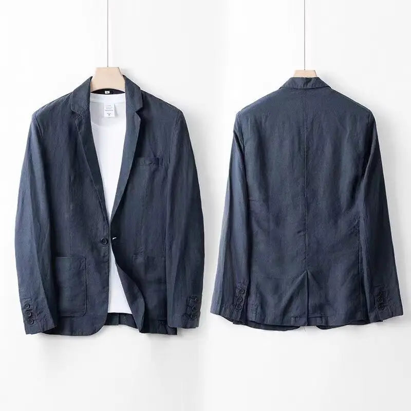 Buttler - Conjunto de fato elegante em linho