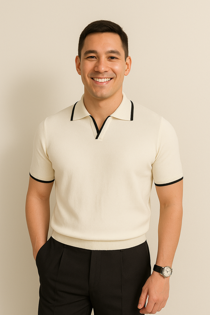 Gorazd - Camisa Polo Em Malha Respirável