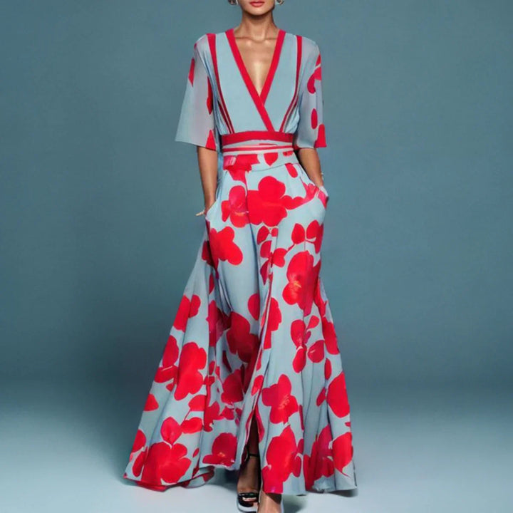Millie - Vestido Elegante de Manga Curta